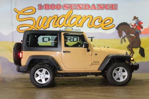 2014 Jeep Wrangler for sale at Sundance Chevrolet in Grand Ledge MI