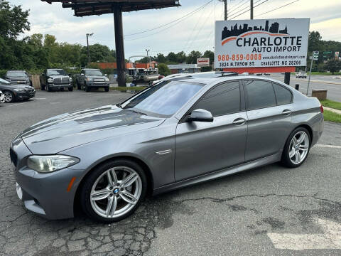 2014 BMW 5 Series for sale at Charlotte Auto Import in Charlotte NC