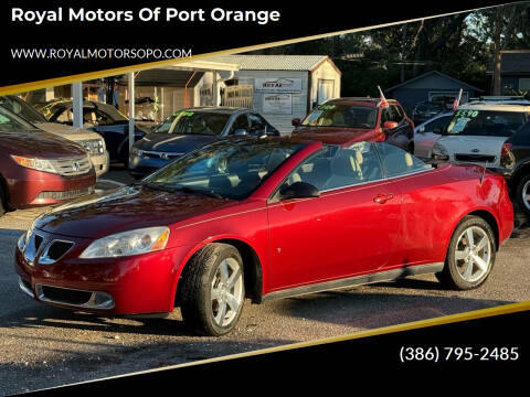 2008 Pontiac G6 for sale at Royal Motors of Port Orange in Port Orange FL