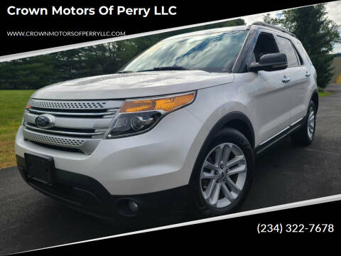 2013 Ford Explorer for sale at Crown Motors Of Perry LLC in Canton OH