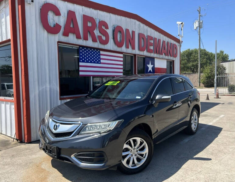 2016 Acura RDX for sale at Cars On Demand 3 in Pasadena TX