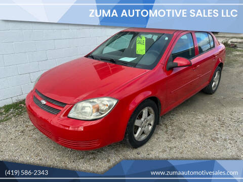 2010 Chevrolet Cobalt for sale at Zuma Automotive Sales LLC in Celina OH