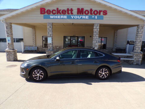 2021 Hyundai Sonata Hybrid for sale at Beckett Motors in Camdenton MO