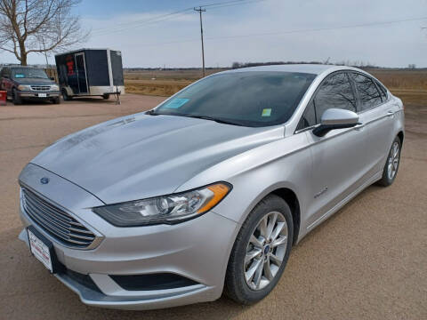 2017 Ford Fusion Hybrid for sale at Big Country Motors in Tea SD
