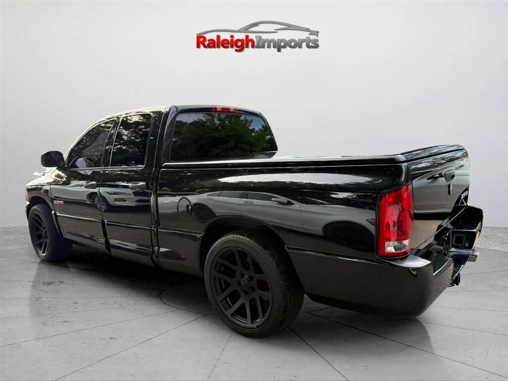 Black 2006 Dodge Ram 1500 SRT-10 Base 4dr Quad Cab SB 2