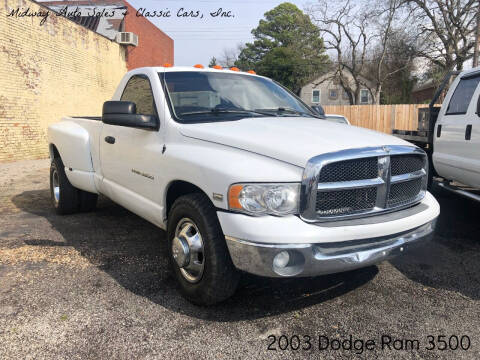 2003 Dodge Ram 3500 for sale at MIDWAY AUTO SALES & CLASSIC CARS INC in Fort Smith AR