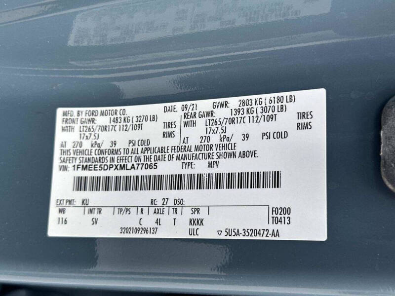 2021 Ford Bronco Black Diamond Advanced