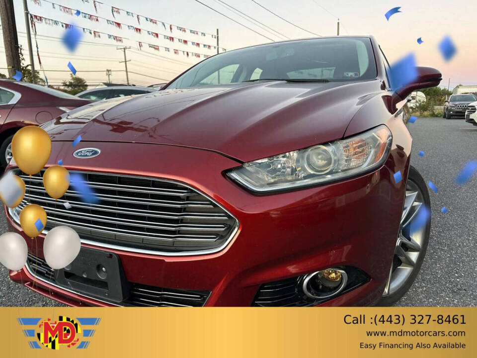 2014 Ford Fusion for sale at MD MOTORCARS in Aberdeen, MD