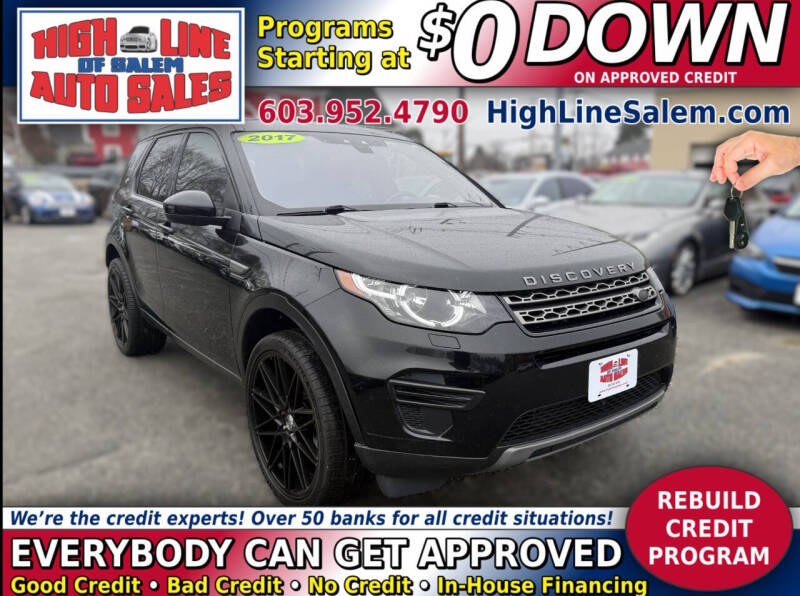 2017 Land Rover Discovery Sport for sale at High Line Auto Sales of Salem in Salem NH