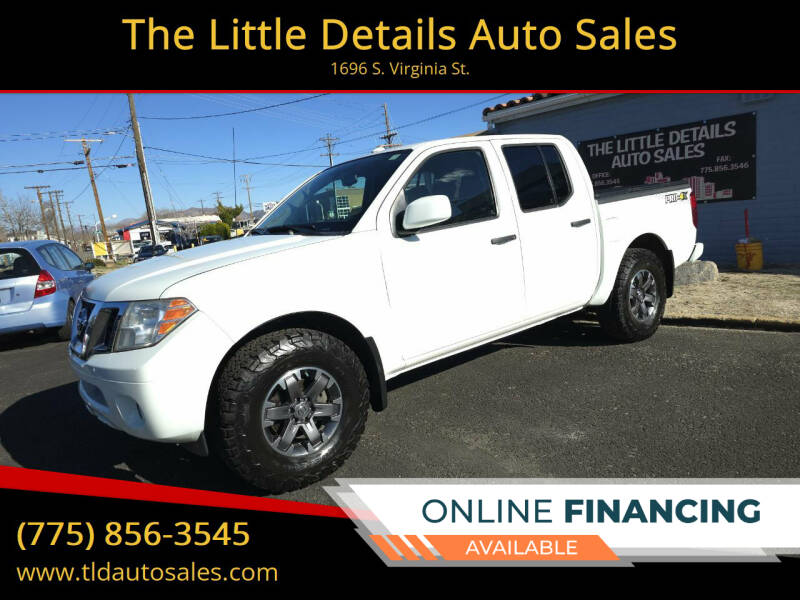 2018 Nissan Frontier for sale at The Little Details Auto Sales in Reno NV