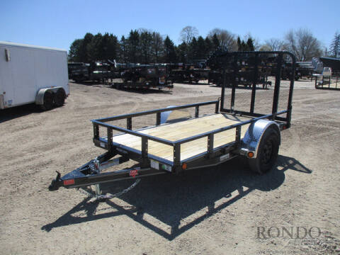 2022 PJ Trailer U6 Single Axle Utility U621031 for sale at Rondo Truck & Trailer in Sycamore IL
