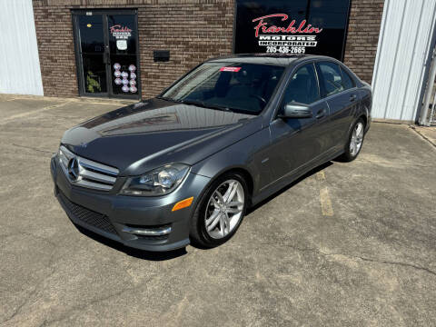 2012 Mercedes-Benz C-Class for sale at Franklin Motors in Bessemer AL