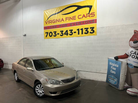 2005 Toyota Camry for sale at Virginia Fine Cars in Chantilly VA