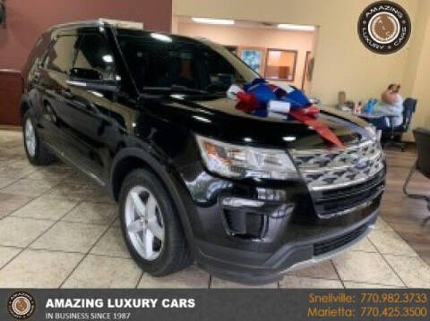 2018 Ford Explorer for sale at Amazing Luxury Cars in Snellville GA