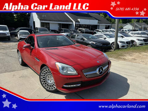 2015 Mercedes-Benz SLK for sale at Alpha Car Land LLC in Snellville GA