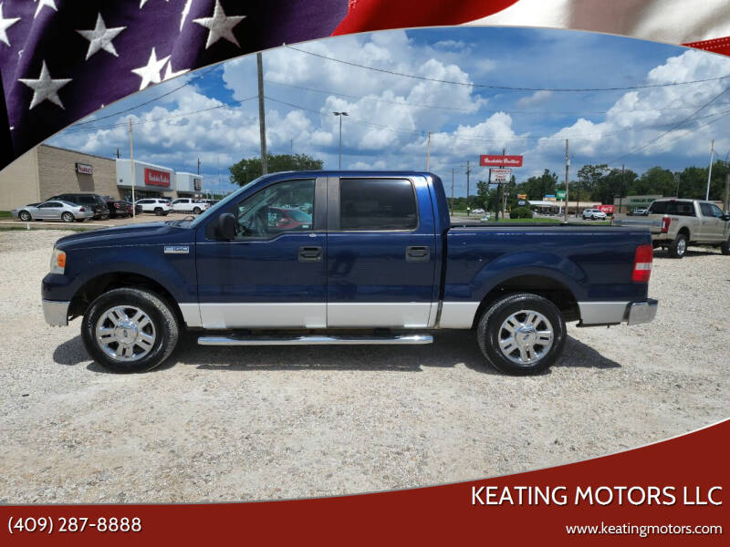 2007 Ford F-150 for sale at KEATING MOTORS LLC in Sour Lake TX