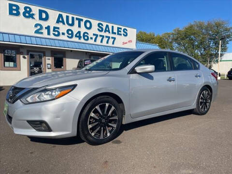2018 Nissan Altima for sale at B & D Auto Sales Inc. in Fairless Hills PA
