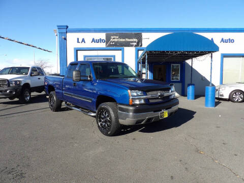 2004 Chevrolet Silverado 2500HD for sale at LA AUTO RACK in Moses Lake WA