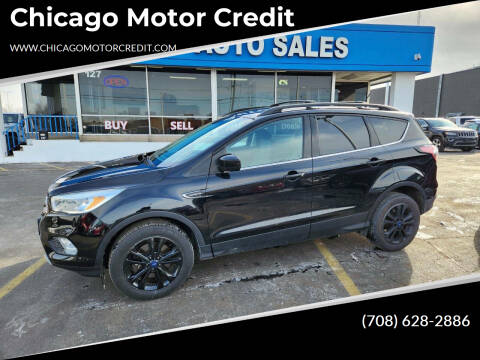 2018 Ford Escape for sale at Chicago Motor Credit in South Holland IL