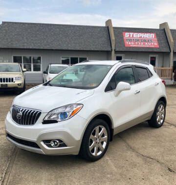 2014 Buick Encore for sale at Stephen Motor Sales LLC in Caldwell OH