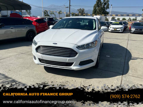 2016 Ford Fusion for sale at CALIFORNIA AUTO FINANCE GROUP in Fontana CA