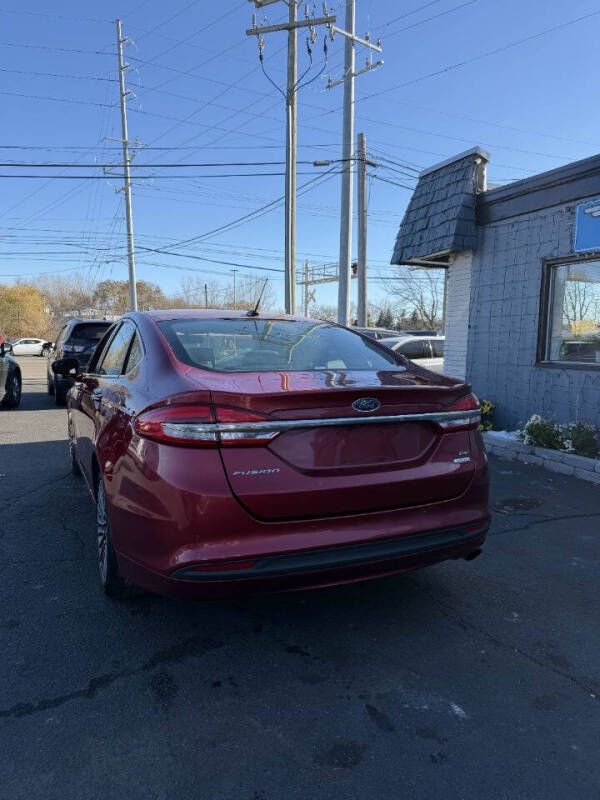 2018 Ford Fusion SE