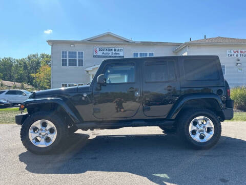 2013 Jeep Wrangler Unlimited for sale at SOUTHERN SELECT AUTO SALES in Medina OH