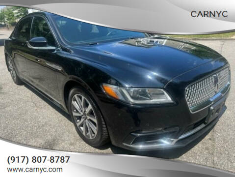 2019 Lincoln Continental for sale at CarNYC in Staten Island NY