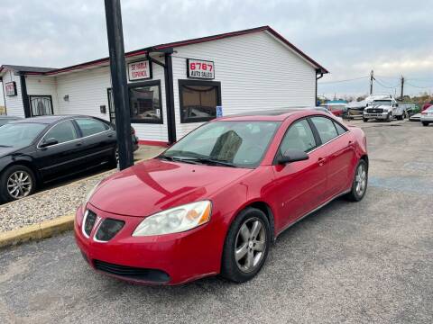 2008 Pontiac G6 for sale at 6767 AUTOSALES LTD / 6767 W WASHINGTON ST in Indianapolis IN