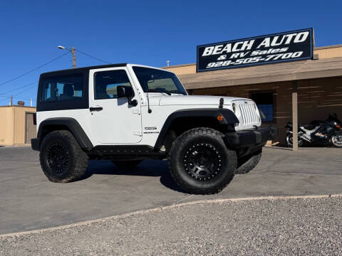 2017 Jeep Wrangler for sale at Beach Auto and RV Sales in Lake Havasu City AZ