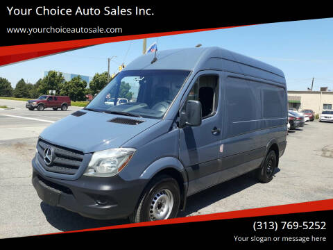2018 Mercedes-Benz Sprinter Cargo for sale at Your Choice Auto Sales Inc. in Dearborn MI