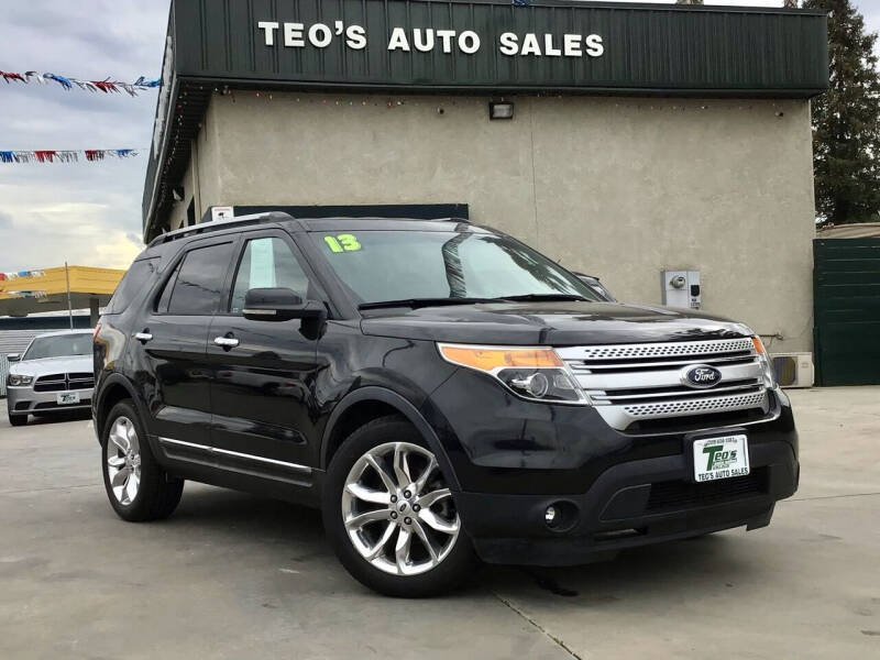 2013 Ford Explorer for sale at Teo's Auto Sales in Turlock CA