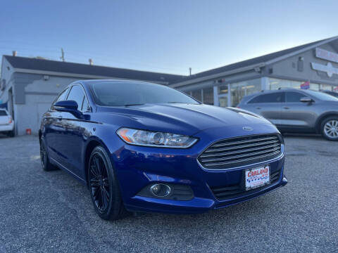 2016 Ford Fusion for sale at Carland Auto in Lakewood NJ