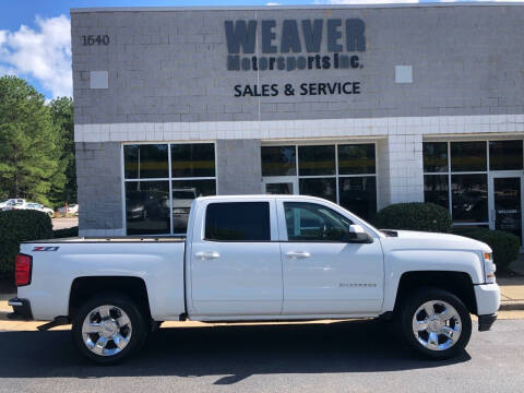 2017 Chevrolet Silverado 1500 for sale at Weaver Motorsports Inc in Cary NC