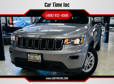 2020 Jeep Grand Cherokee for sale at Car Time Inc in San Jose CA
