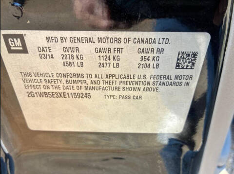 2014 Chevrolet Impala Limited LT Fleet