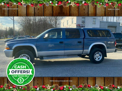 2003 Dodge Dakota for sale at DND AUTO GROUP in Belvidere NJ