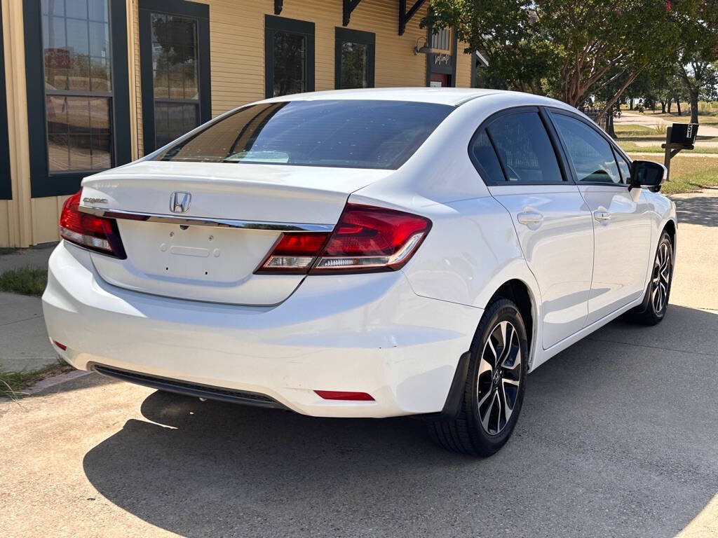 2015 Honda Civic for sale at BANKERS AUTOS in Denton, TX