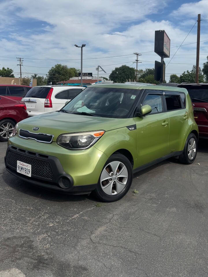 Green 2014 Kia Soul Base 4dr Crossover 6A 1