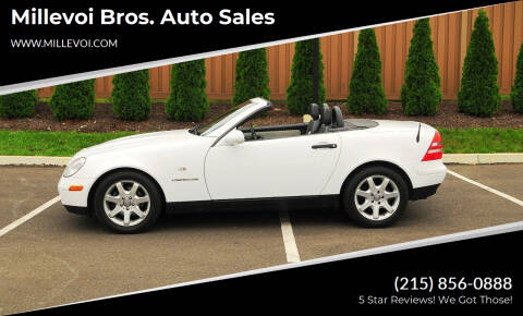 1999 Mercedes-Benz SLK for sale at Millevoi Bros. Auto Sales in Philadelphia PA