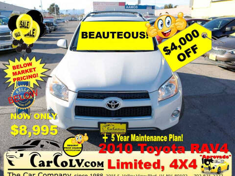 2010 Toyota RAV4 for sale at The Car Company in Las Vegas NV
