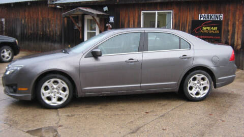 2011 Ford Fusion for sale at Spear Auto in Wadena MN