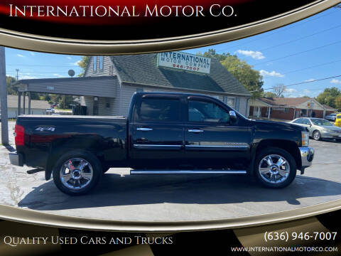 2013 Chevrolet Silverado 1500 for sale at International Motor Co. in Saint Charles MO