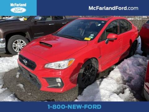 2021 Subaru WRX for sale at MC FARLAND FORD in Exeter NH