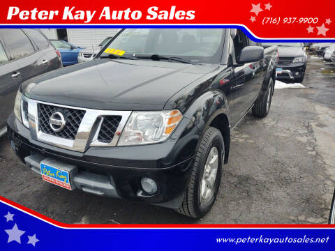2012 Nissan Frontier for sale at Peter Kay Auto Sales in Alden NY