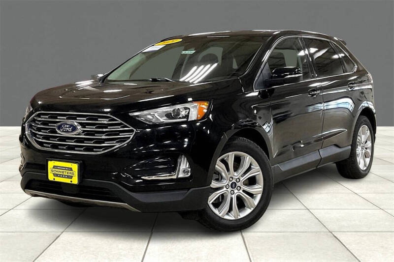 Used 2021 Ford Edge Titanium with VIN 2FMPK4K93MBA27155 for sale in Montevideo, Minnesota