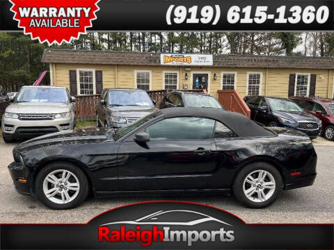 2014 Ford Mustang for sale at Raleigh Imports in Raleigh NC