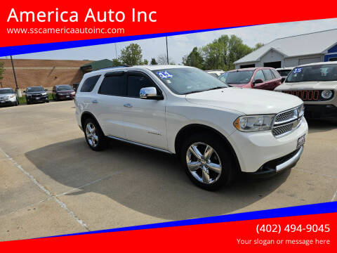 2011 Dodge Durango for sale at America Auto Inc in South Sioux City NE