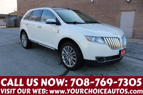 2013 Lincoln MKX for sale at Your Choice Autos in Posen IL