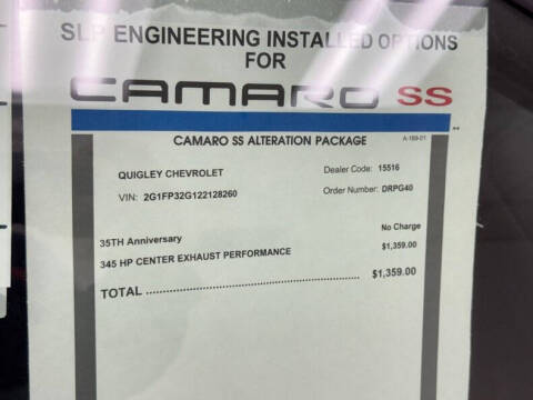 2002 Chevrolet Camaro Z28